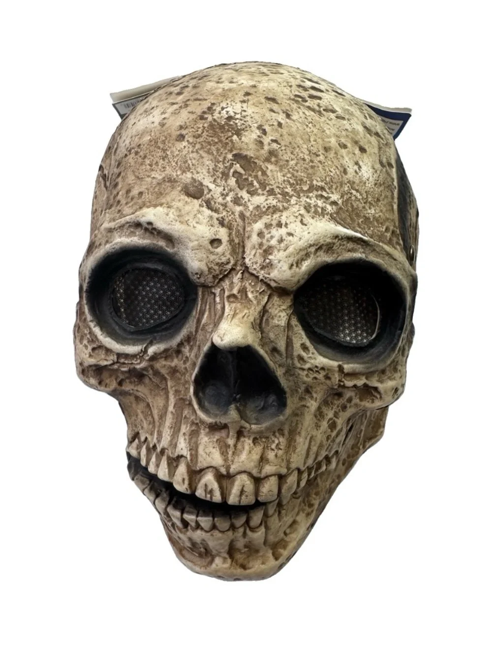 Latex Moving Mouth Skull Adult Halloween Costume Mask | One Size NWT